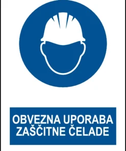 Obvezna uporaba varnostne čelade-1