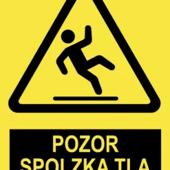pozor spolzka tla