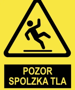 pozor spolzka tla