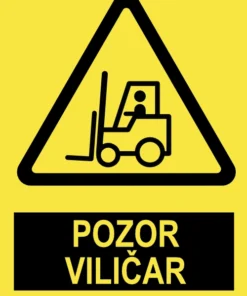 pozor viličar