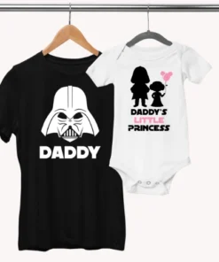 Majice - star wars Daddy little princess