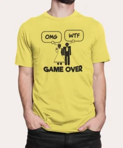 Majica - Fantovščina - GAME OVER wtf omg