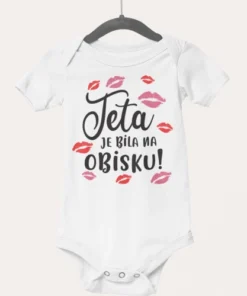 Otroški bodi - Teta je bila na obisku