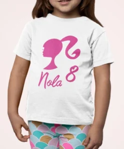 Otroška majica za rojstni dan - Barbie 1