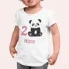 Otroška majica za rojstni dan - Panda 2