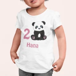 Otroška majica za rojstni dan - Panda 2