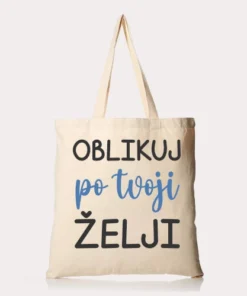 Personalizirana bombažna vrečka s tiskom po želji