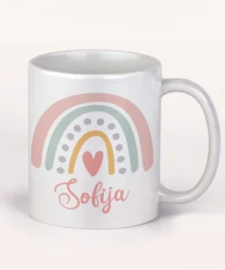 Personalizirana otroška skodelica Mavrica-1