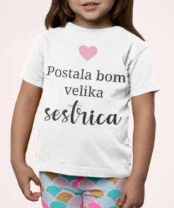 Otroška majica - Postal bom starejši bratec - sestrica -1