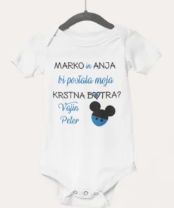 Otroški bodi - Krstna botra motiv - miki miška [2]1