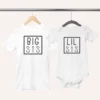 Komplet otroških majic - Big - Lil - SIS