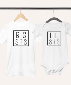 Komplet otroških majic - Big - Lil - SIS