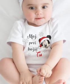 Otroški bodi - Moj prvi božič - Minnie