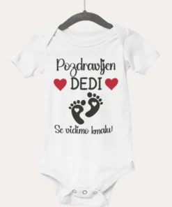 Otroški bodi - Pozdravljen - rojstvo 1