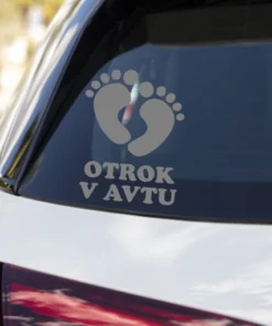Avto nalepke - Otrok v avtu-1