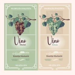 Nalepka - etiketa za vino, likerje, sokove-1