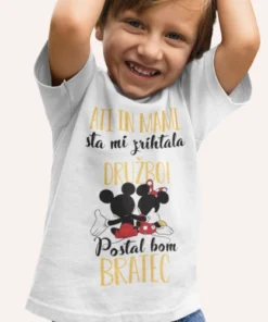 Otroška majica - Mami in ati sta mi zrihtala družbo-1