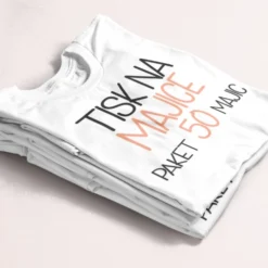 TISK NA MAJICE - Komplet 50 majic