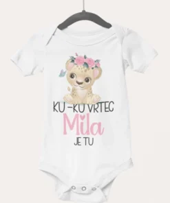 Personaliziran otroški bodi - kuku vrtec je tu