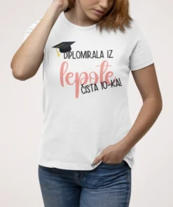 Smešne-majice-za-diplomo - diplomirala-iz-lepote1
