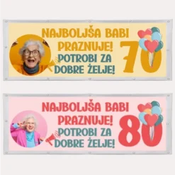 Transparent za rojstni dan - Potrobi za dobre želje