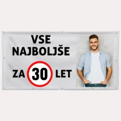 Transparent za rojstni dan s sliko - VSE NAJBOLJŠE