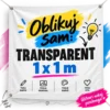 Transparent 1x1m - OBLIKUJ SAM