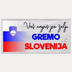 Navijaški transparent - tisk po želji