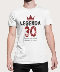 Majica za rojstni dan - Legenda 30, 40, 50