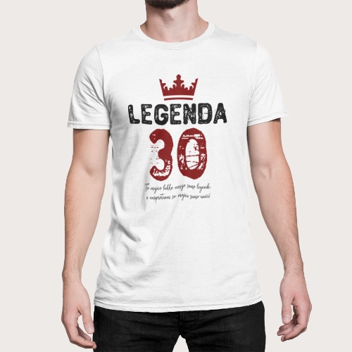 Majica za rojstni dan - Legenda 30, 40, 50