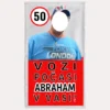 Transparenti rojstni dan - vozi počasi abraham v vasi