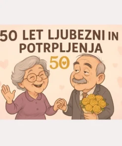 Transparenti za obletnico poroke - 50 let ljubezni in potrpljenja