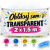 Oblikuj svoj transparent – plakat 200 × 150 cm