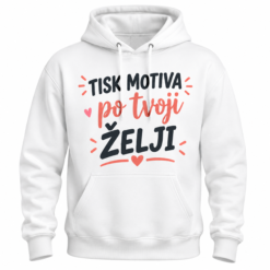 Pulover s tiskom po želji